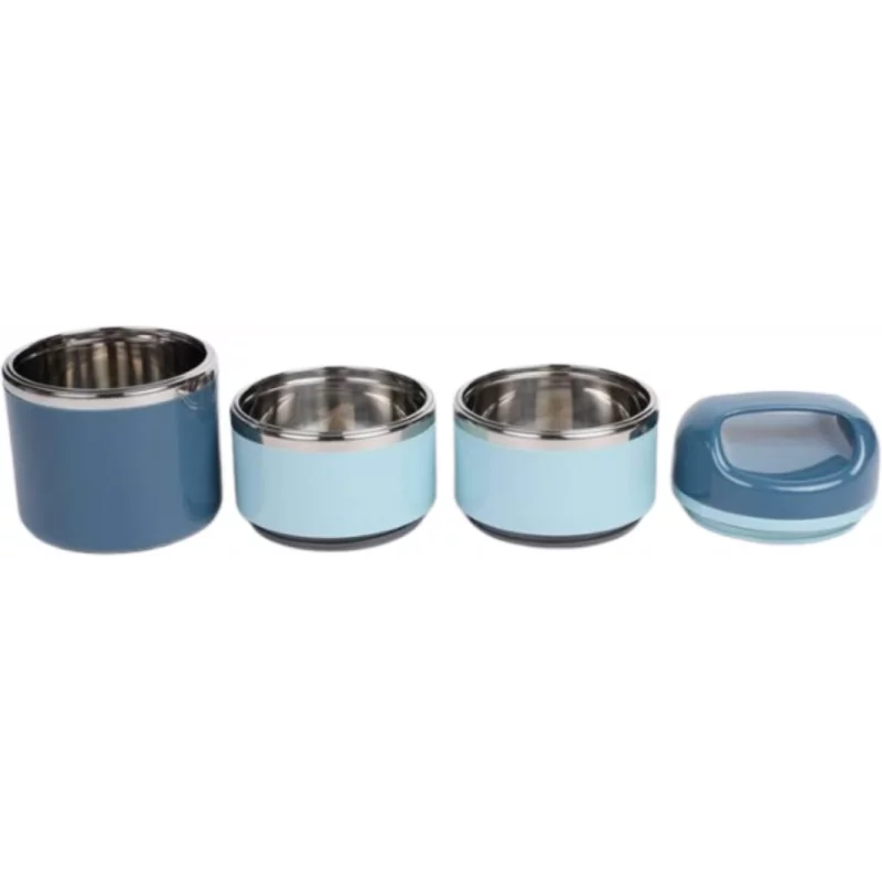 3.5 Layer 1.43L Stainless Steel Lunch Box – Leak-Proof, BPA-Free Airtight Tiffin Box with Handle for Office, School & Travel