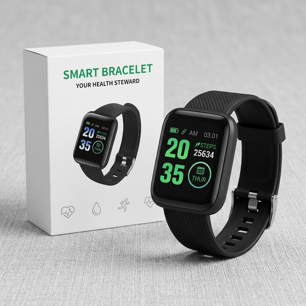 116 Plus Smart Watch Heart Rate Watch Smart Wristband Blood Pressure Heart Rate Pedometer Fitness Tracker Smart Bracelet