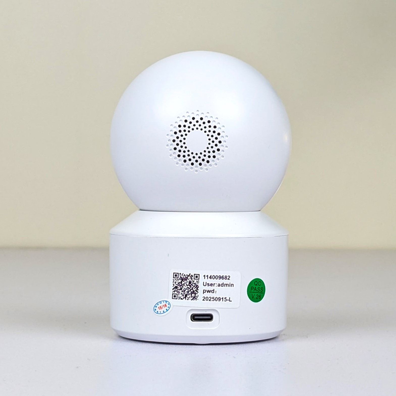 V380 Pro Dual Lens 1080P WiFi Security Camera – Rotatable 360-Degree Wireless Indoor CCTV with Smart AI Motion Tracking, Night Vision & Two-Way Audio (Model: V9L)
